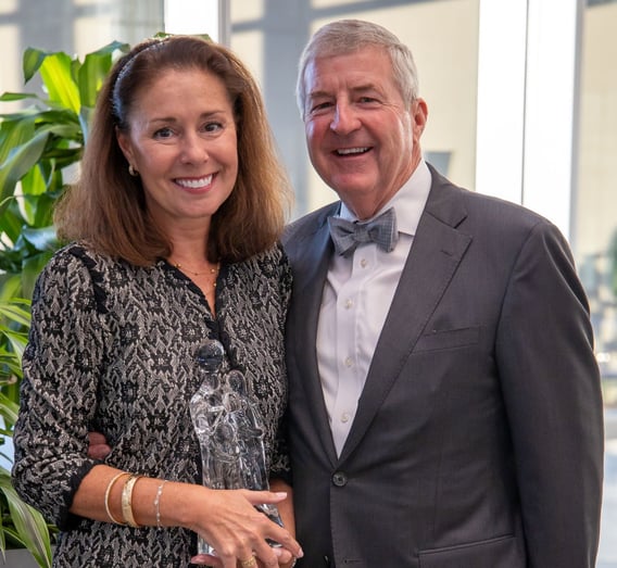 2019 Tocqueville Award - Rich and Kim Willis - for hubspot